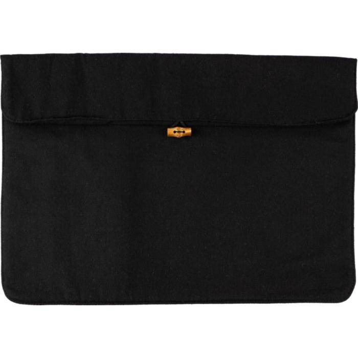 Cotton (220 gr/m2) laptop pouch Dirk