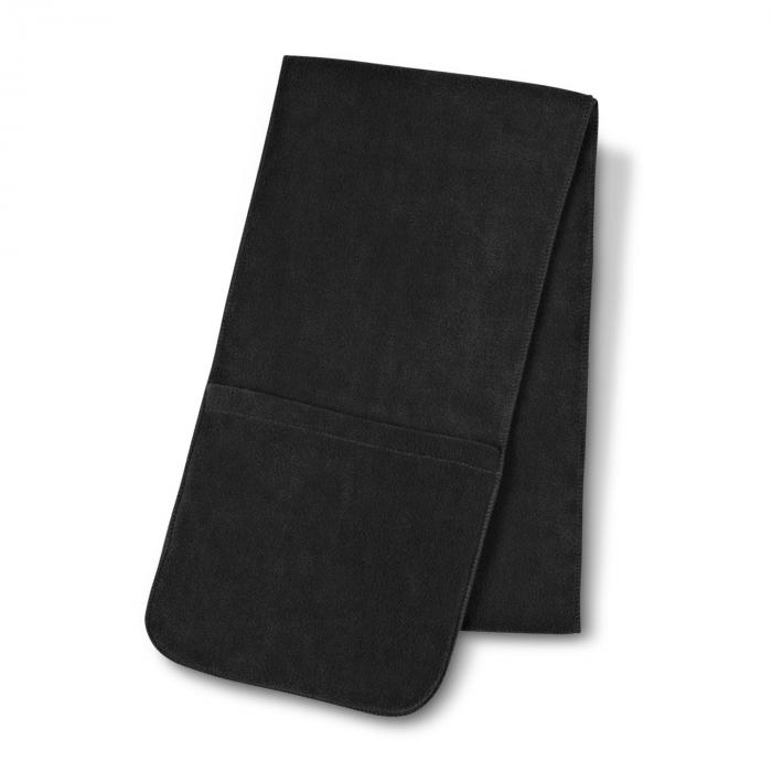Fleece Scarf With Pockets