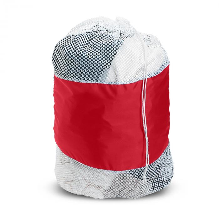 Custom Printed Promotional Mesh Laundry Bag NZ Custom Gear
