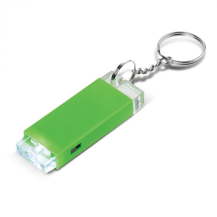 Crystal Block LED Key Chain