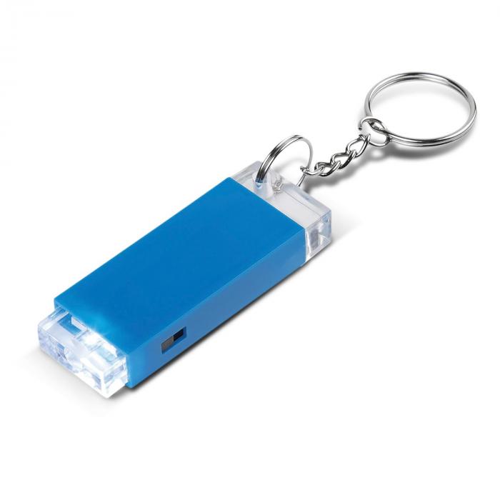 Crystal Block LED Key Chain