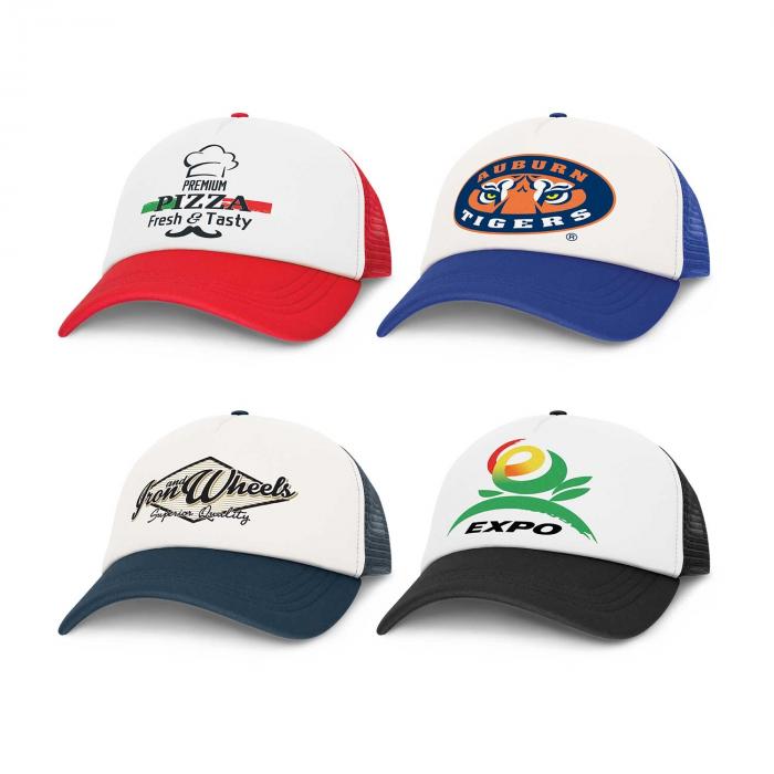 Cruise Premium Mesh Cap - White Front