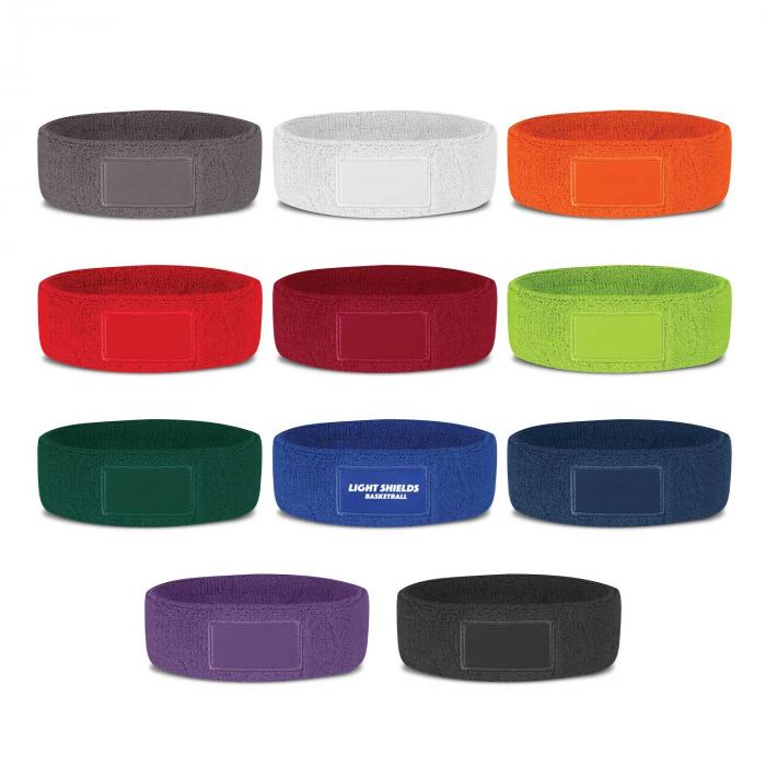 Sweatband With Patch