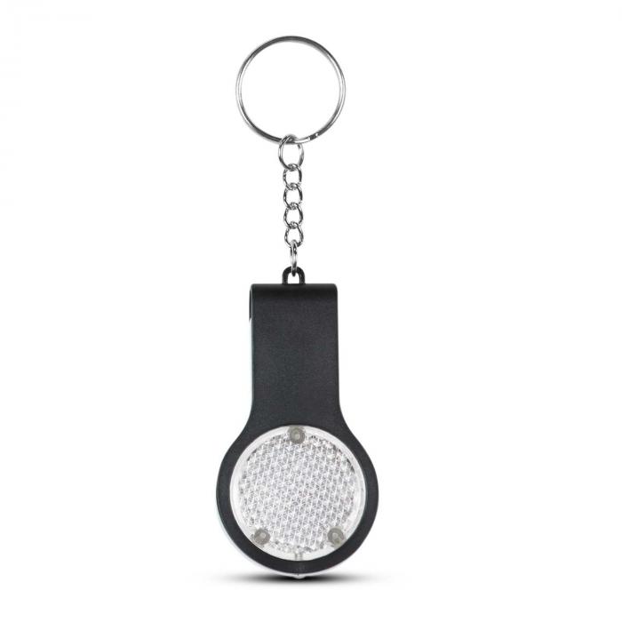 Reflector Key Light With Safety Whistle