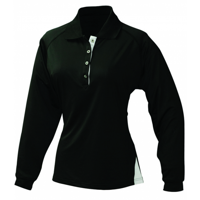 Stencil Ladies Team Polo L/S