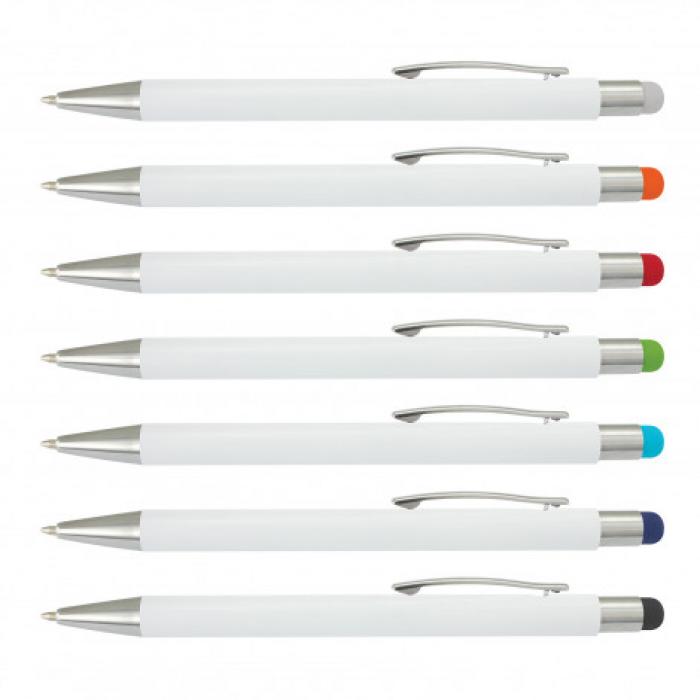 Lancer Stylus Pen - White Barrel