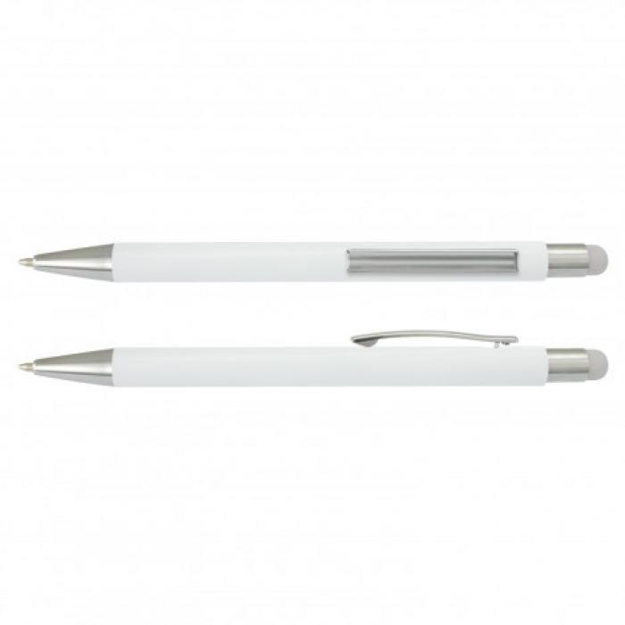 Lancer Stylus Pen - White Barrel