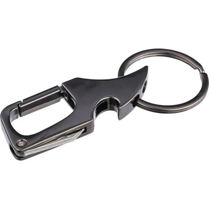 Metal carabiner keychain Bella
