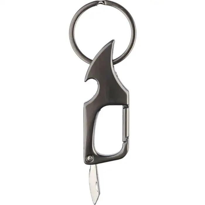 Metal carabiner keychain Bella