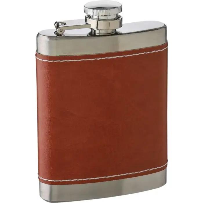 Stainless steel hip flask Cedric