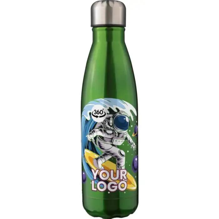 Recycled stainless steel double-walled flask 500 ml Clifford