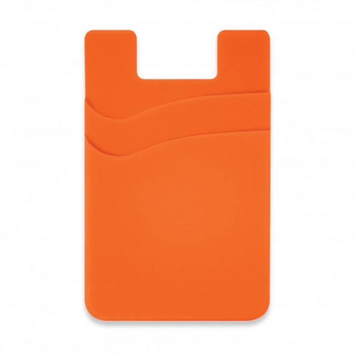 Dual Silicone Phone Wallet - Full Colour