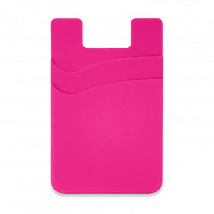 Dual Silicone Phone Wallet - Full Colour