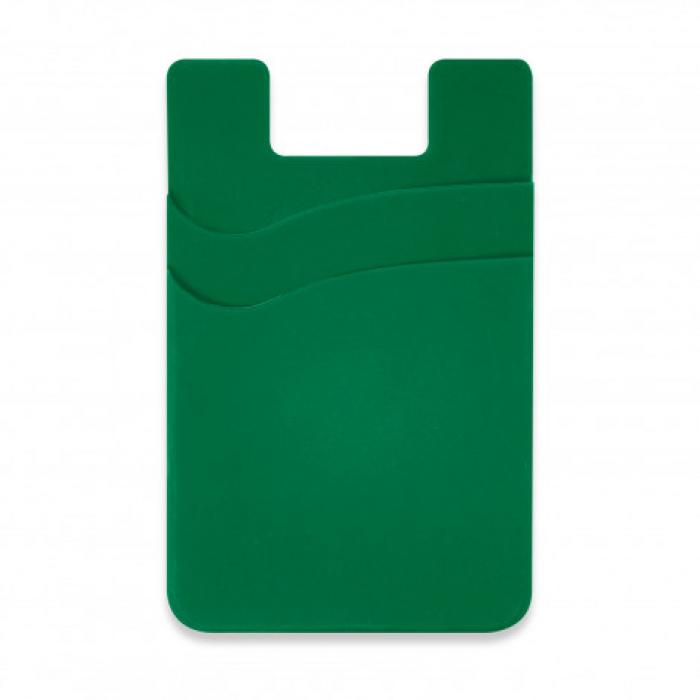 Dual Silicone Phone Wallet - Full Colour