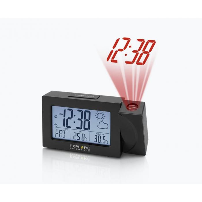 Custom Printed Promotional Weather Projection Clock NZ Custom Gear