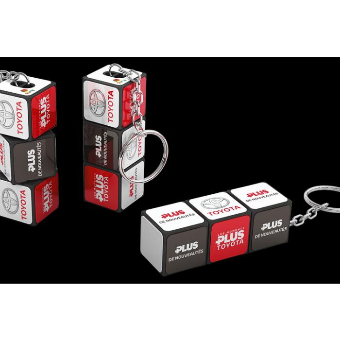 Rubik's Block Keyring