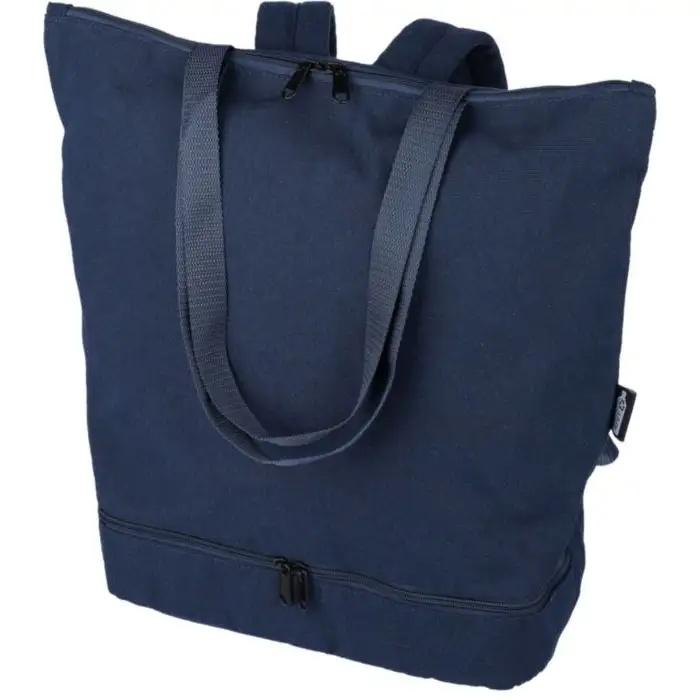 Recycled polycotton (330 gsm) tote backpack Osric