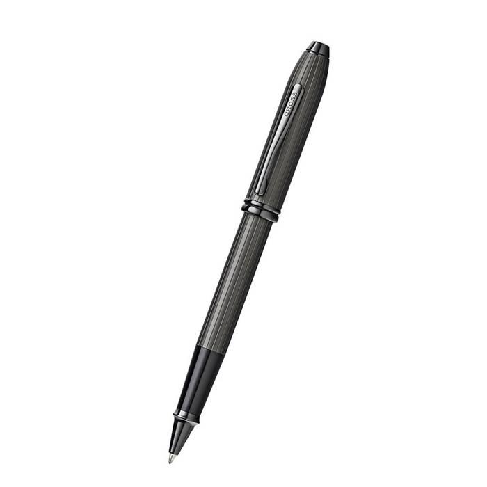 Cross Townsend Black Micro Knurl and Black PVD BP NEW