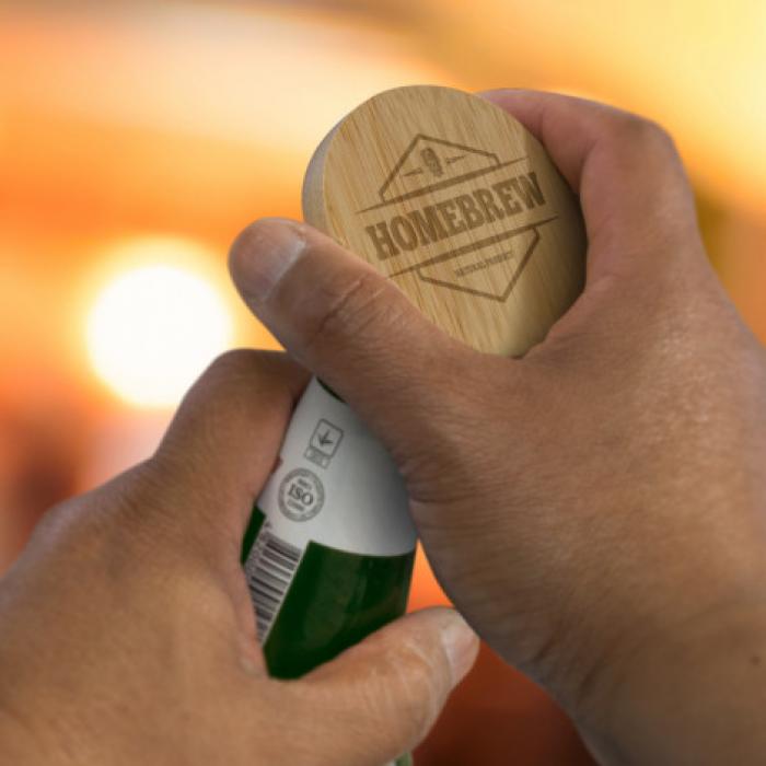 Timo Bamboo Bottle Opener