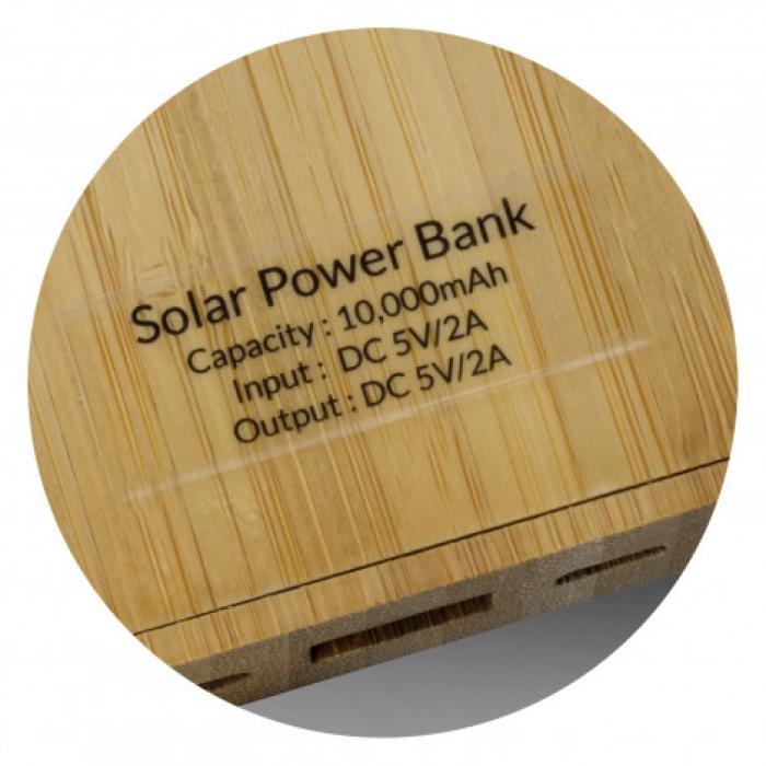 Bamboo Solar Power Bank