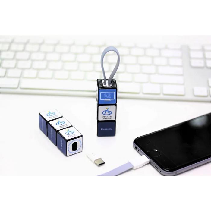Rubik's Mobile Charging Cable Set