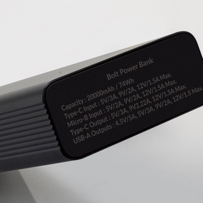 Bolt 22.5W Power Bank QC