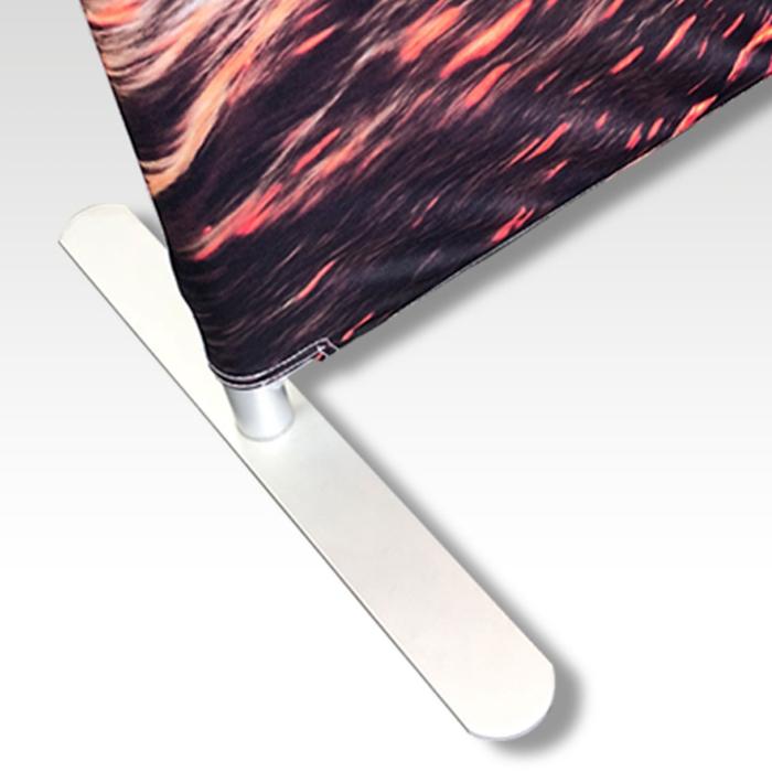 Curved Stretch Media Wall Small