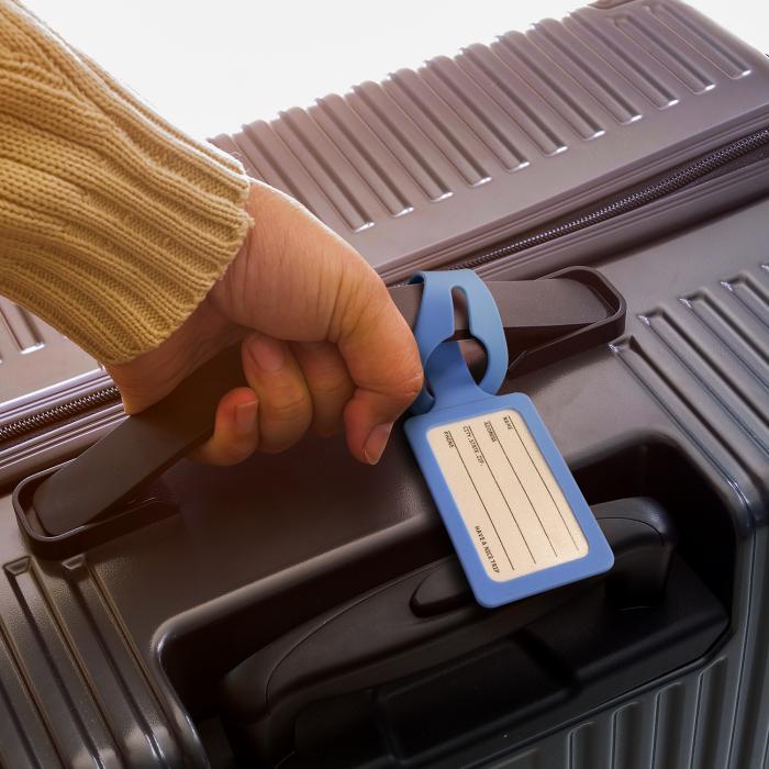 Flexible Silicone Luggage Tag