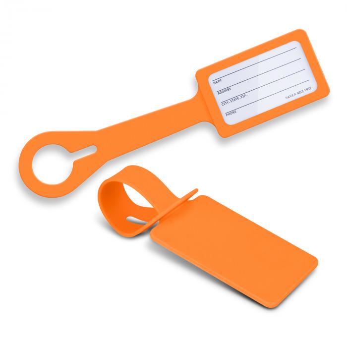 Flexible Silicone Luggage Tag