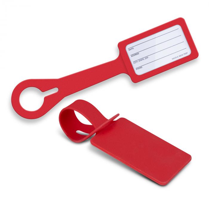 Flexible Silicone Luggage Tag