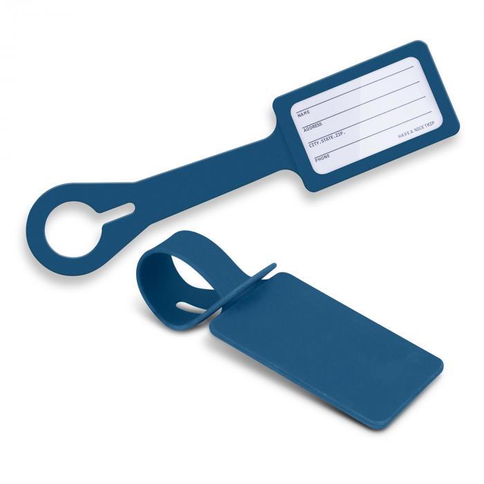 Flexible Silicone Luggage Tag