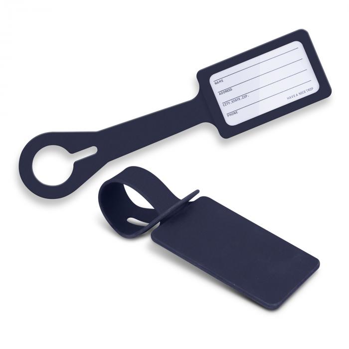 Flexible Silicone Luggage Tag
