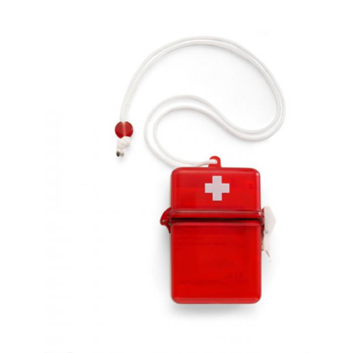Waterproof First Aid Kit In A Plastic Case