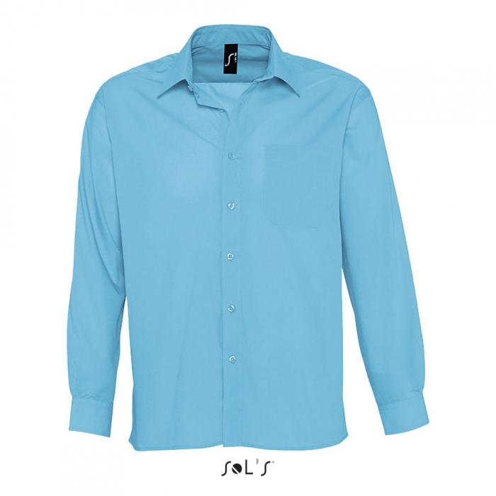 Baltimore Long Sleeve Poplin Men's Shirt