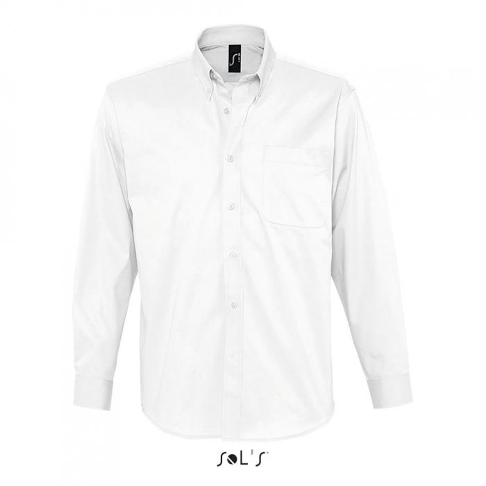Bel Air Long Sleeve Cotton Twill Men's Shirt