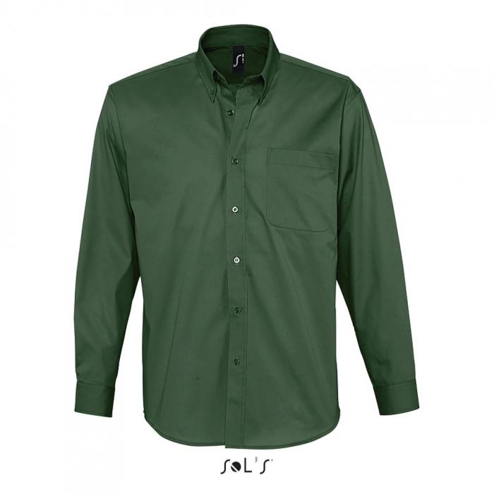 Bel Air Long Sleeve Cotton Twill Men's Shirt