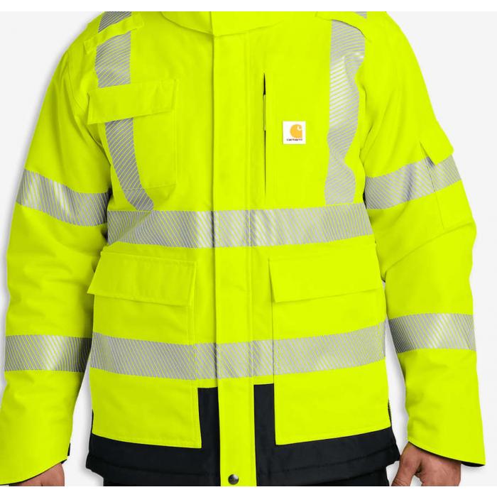 Carhartt Class 3 Waterproof Heavyweight Insulated Safety Jacket