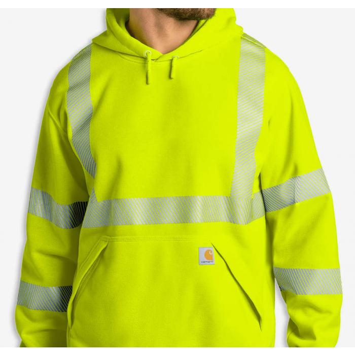 Carhartt Class 3 Heavyweight Safety Pullover Hoodie