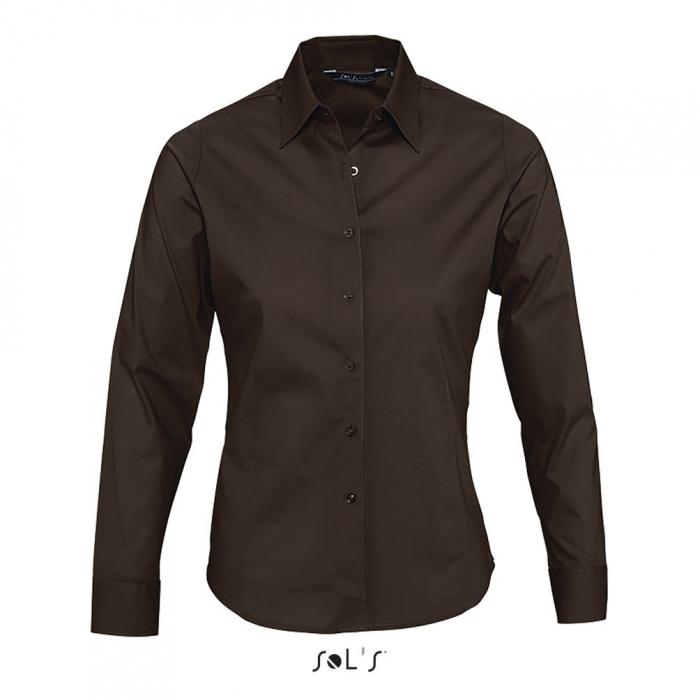 Eden Long Sleeve Stretch Women's Shirt