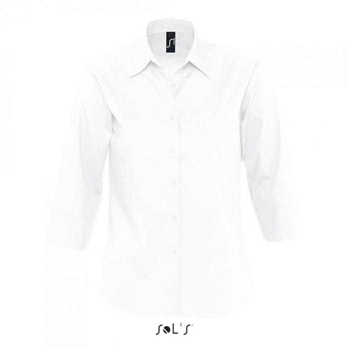 Eternity 3/4 Sleeve Poplin Women's Shirt