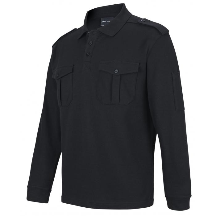 Long Sleeve 250 Epaulette Polo