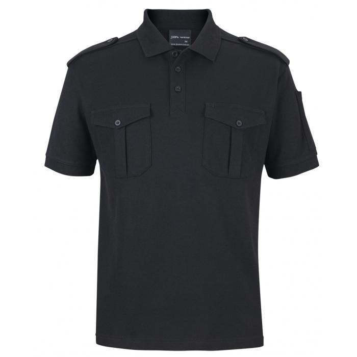 Short Sleeve 250 Epaulette Polo