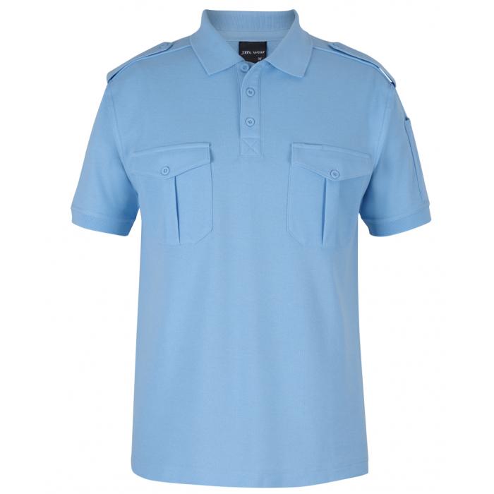 Short Sleeve 250 Epaulette Polo