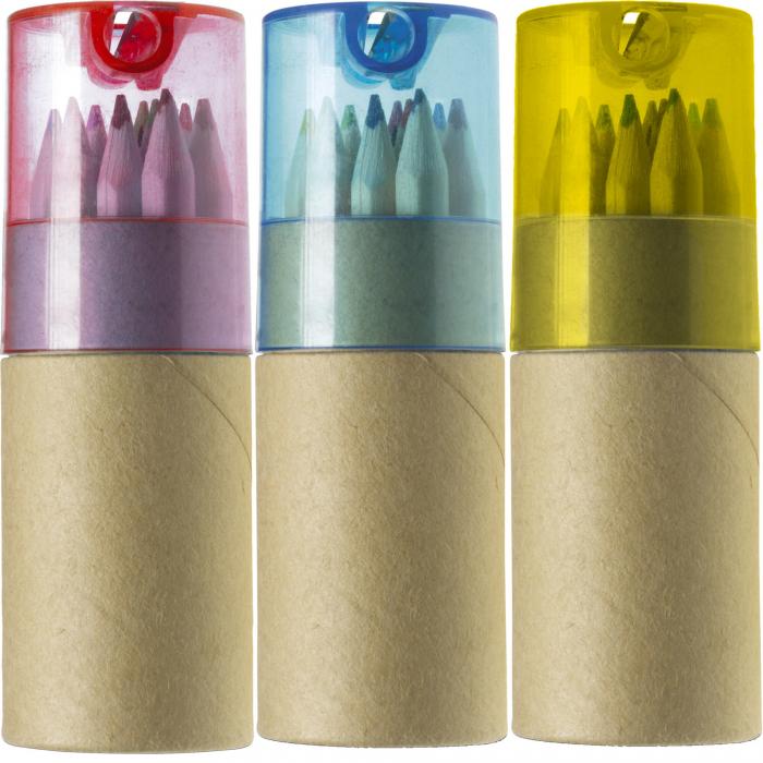 ABS and cardboard tube with pencils Terrence