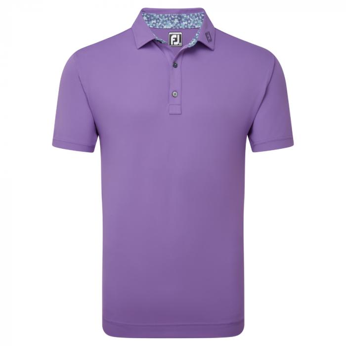 Pique Solid With Primrose Trim