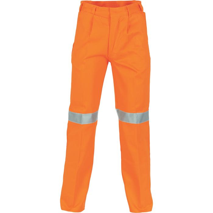 Cotton Drill Pants With 3M R/Tape