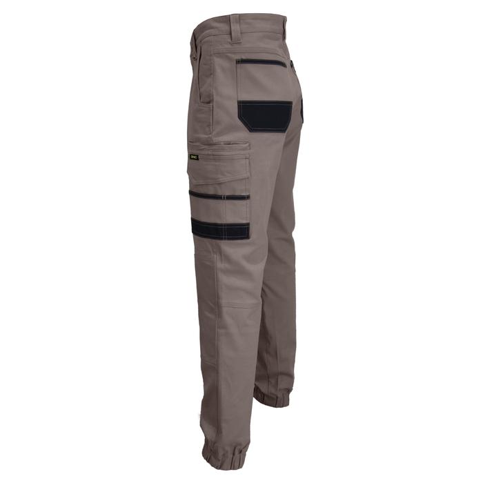 SlimFlex Tradie Cargo Pants- Elastic Cuffs
