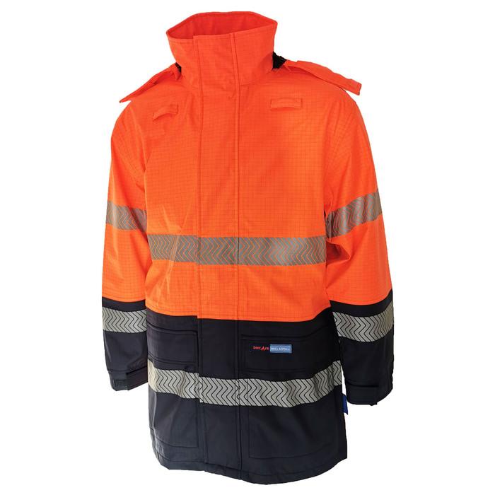 DNC Inherent FR PPE2 Segmented 2T Rain Jacket
