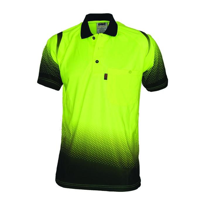 Ocean HiVis Sublimated Polo