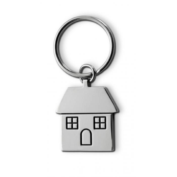 House Shaped Metal Key Holder In Card Box